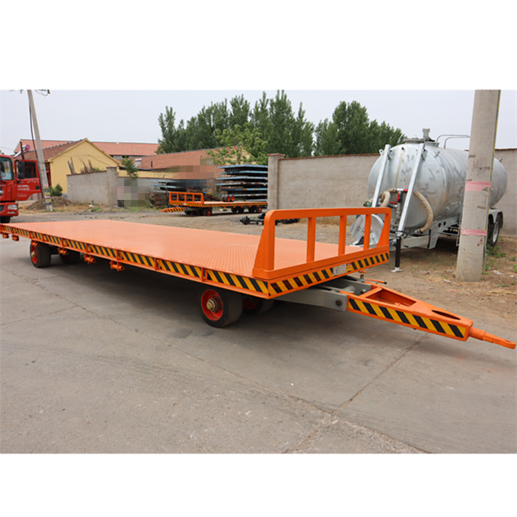 15噸廠區(qū)內中轉平板拖車